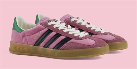 pink gucci adidas sambas